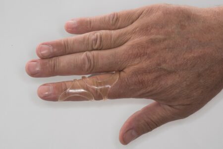 crooked finger splint